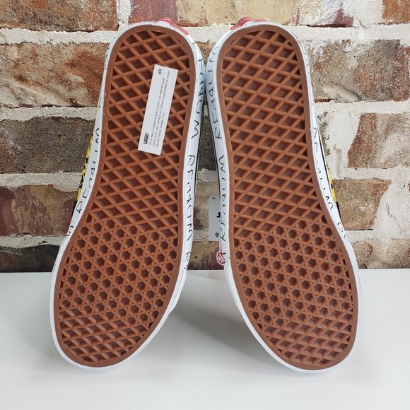 New Vans x House Of Terror Sk8-Hi 'The Shining' Shoes - Black/ Yellow Men Sz 8.5 - Picture 9 of 10